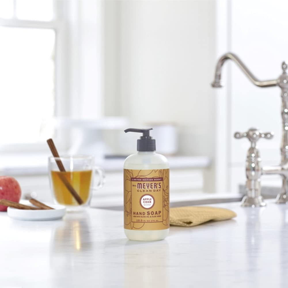 Mrs. Meyer's Liquid Hand Soap Apple Cider, 12.5 oz (Pack of 6)