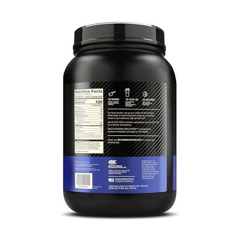 Optimum Nutrition, Gold Standard 100% Micellar Casein, Protein Powder, Chocolate Supreme, 2lb