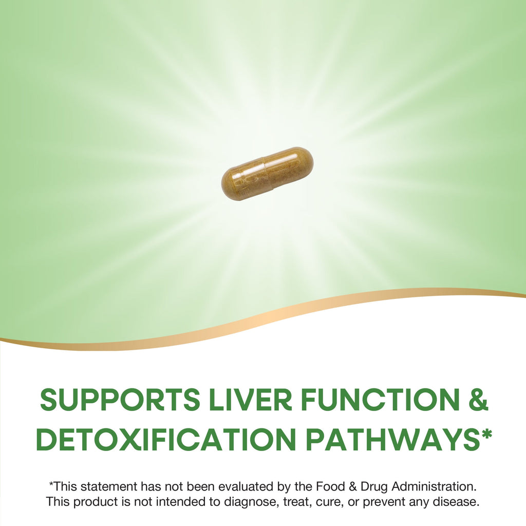 Nature's Way Milk Thistle Capsules, Supports Liver Function*, Unisex, 120ct