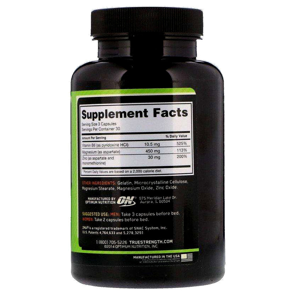 Optimum Nutrition, ZMA 90 Capsules