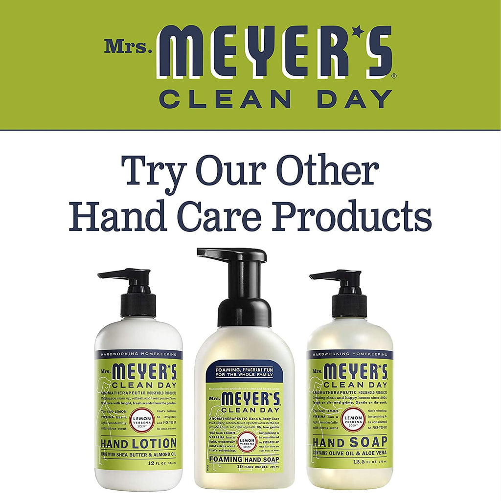 Mrs. Meyer's Clean Day Foaming Hand Soap, Lemon Verbena, 10 oz (Pack of 6)