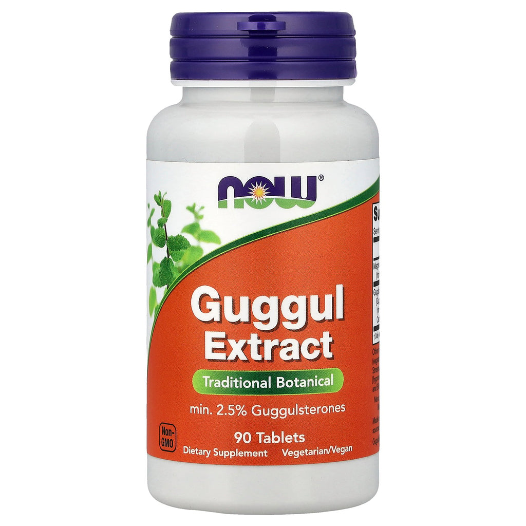 NOW Foods Guggul Extract, 90 Tablets