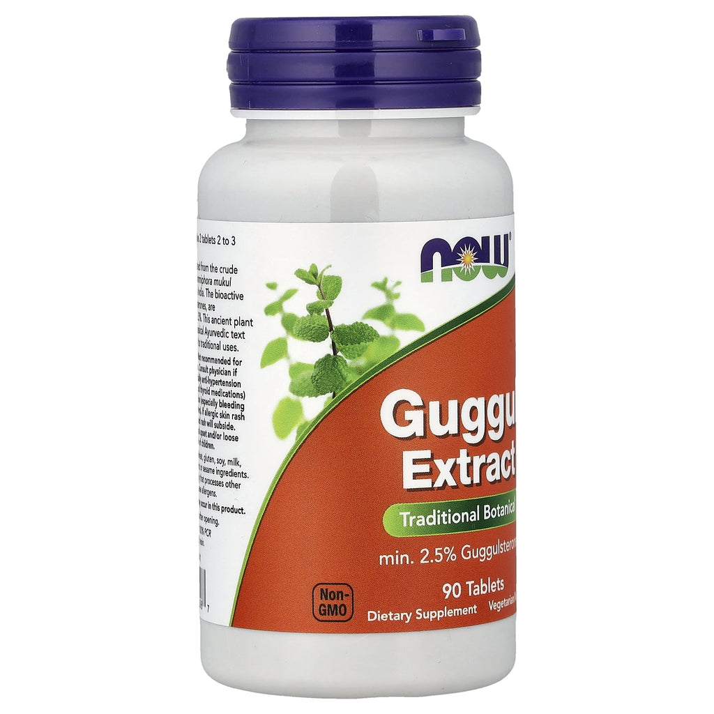NOW Foods Guggul Extract, 90 Tablets