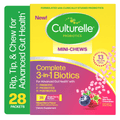 Culturelle Complete 3-in-1 Biotics Mini Chews 28ct