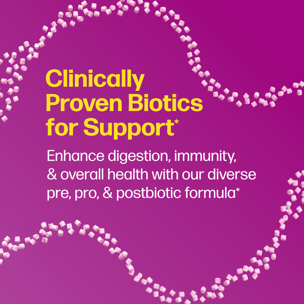 Culturelle Complete 3-in-1 Biotics Mini Chews 28ct