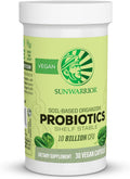 Sunwarrior Organic Soil-Based Probiotics|10 Billion CFU for Digestive Health, 30 CT