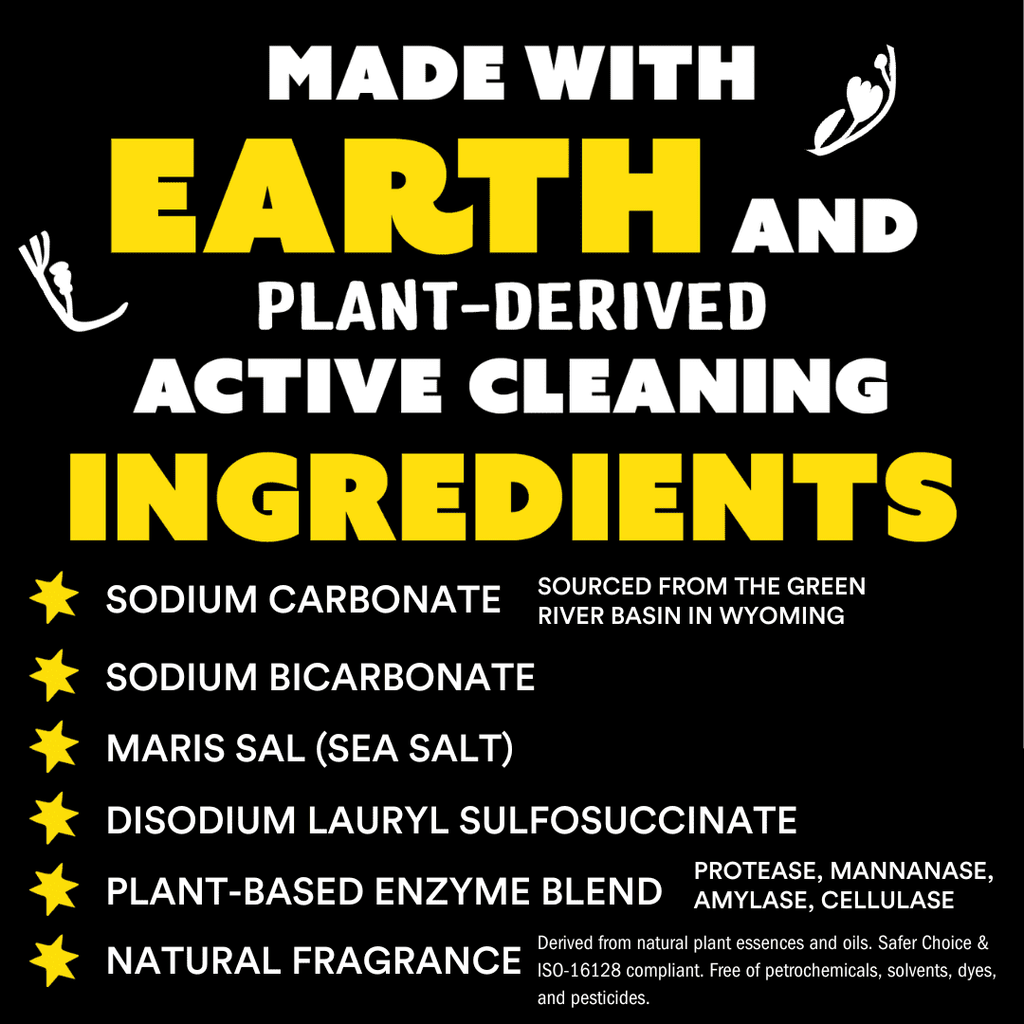 Molly's Suds Active Wear Laundry Detergent | Natural Extra Strength Laundry Powder, Stain Fighting for Performance Fabrics and Sensitive Skin | 120 Loads