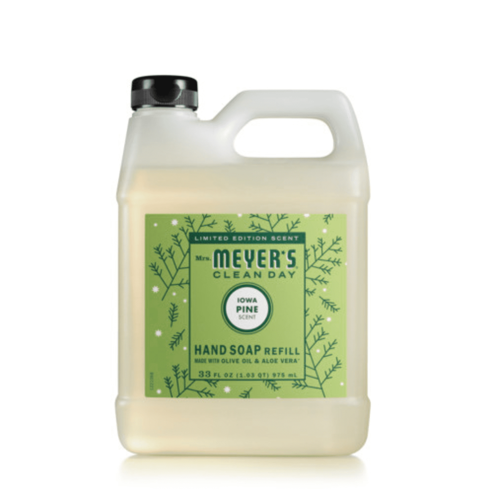 MRS. MEYER'S CLEAN DAY Liquid Hand Soap Variety Pack, Iowa Pine, Refill, 33 fl oz, Refill, 12.5 fl oz, 1 CT