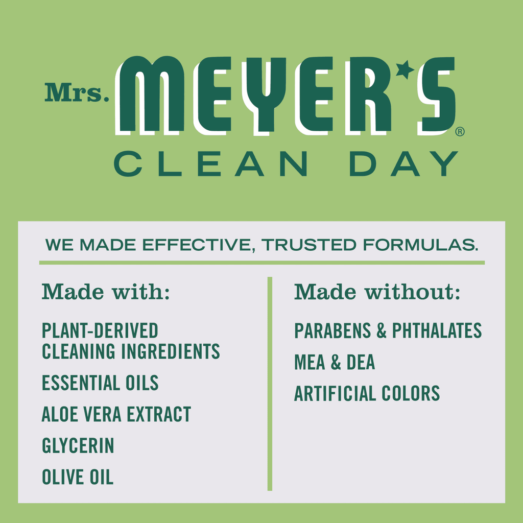 MRS. MEYER'S CLEAN DAY Liquid Hand Soap Variety Pack, Iowa Pine, Refill, 33 fl oz, Refill, 12.5 fl oz, 1 CT