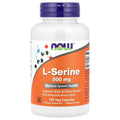 NOW Foods L-Serine, 500 mg , 120 Veg Capsules