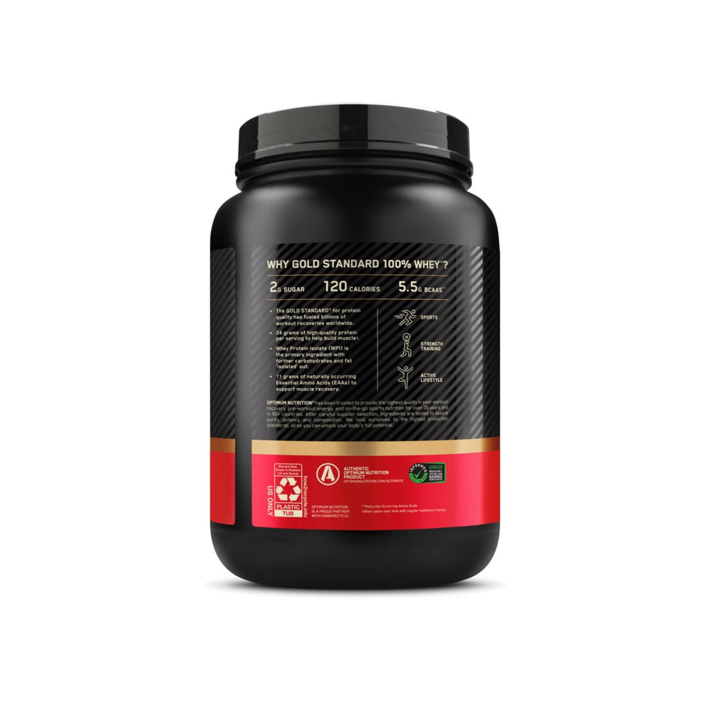 Optimum Nutrition Gold Standard 100% Whey Protein Powder, Fruity Cereal, 1.5 lb Tub, 22 Servings