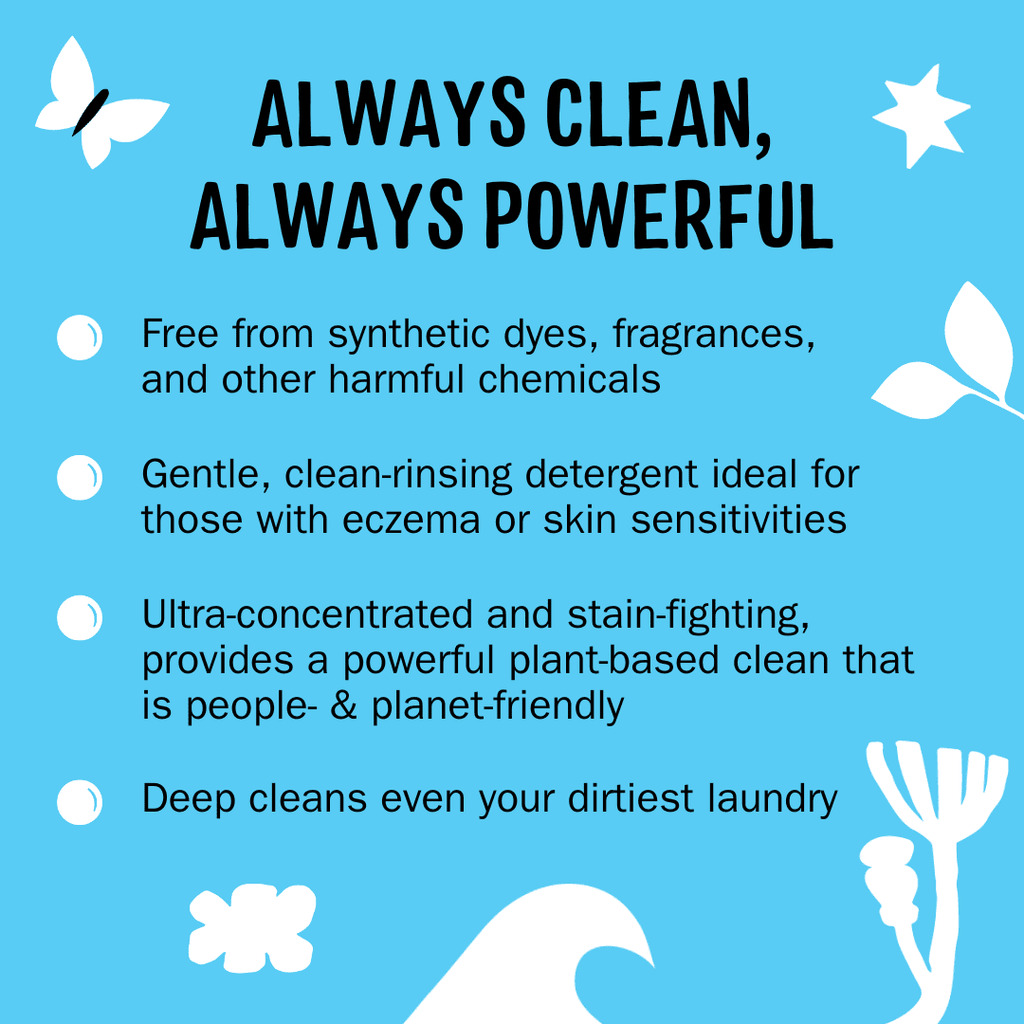 Molly's Suds Natural Liquid Laundry Detergent | High Efficiency (HE) | Peppermint - 100 Loads