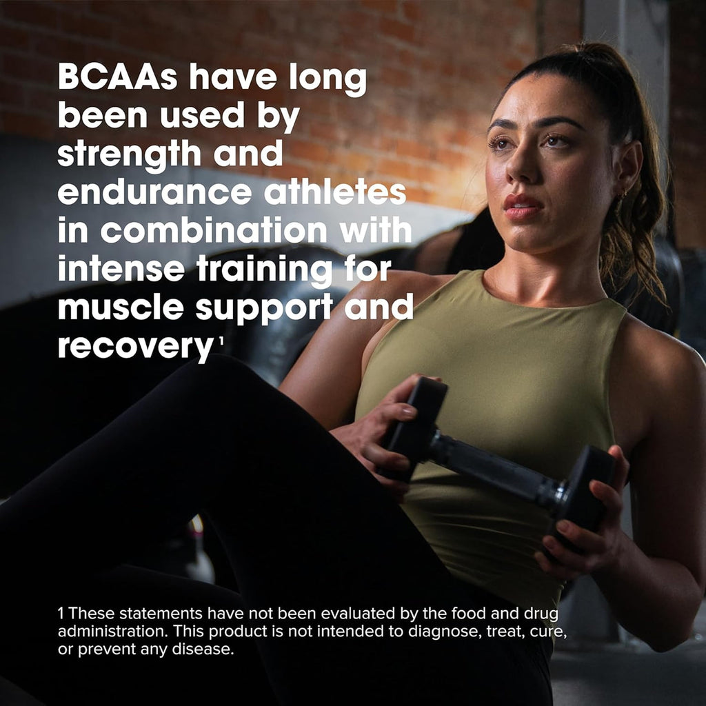 Optimum Nutrition Instantized BCAA Powder, Unflavored, Branched Chain Essential Amino Acids Powder, 60 Servings