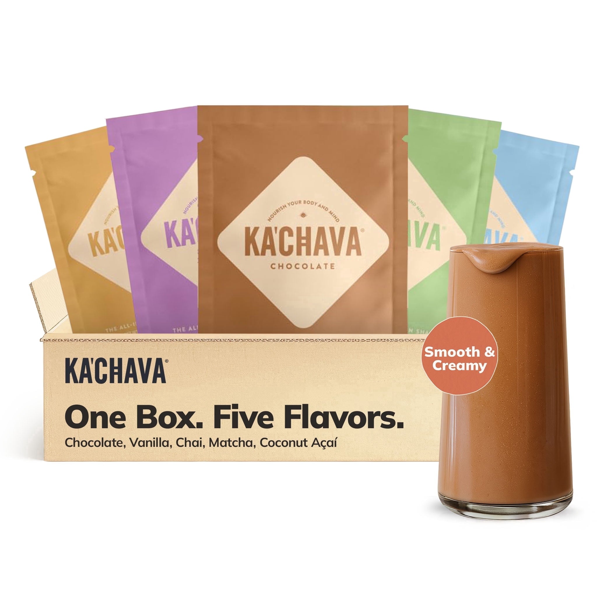 Ka'Chava Meal Replacement Powder - Variety Pack - 5 count