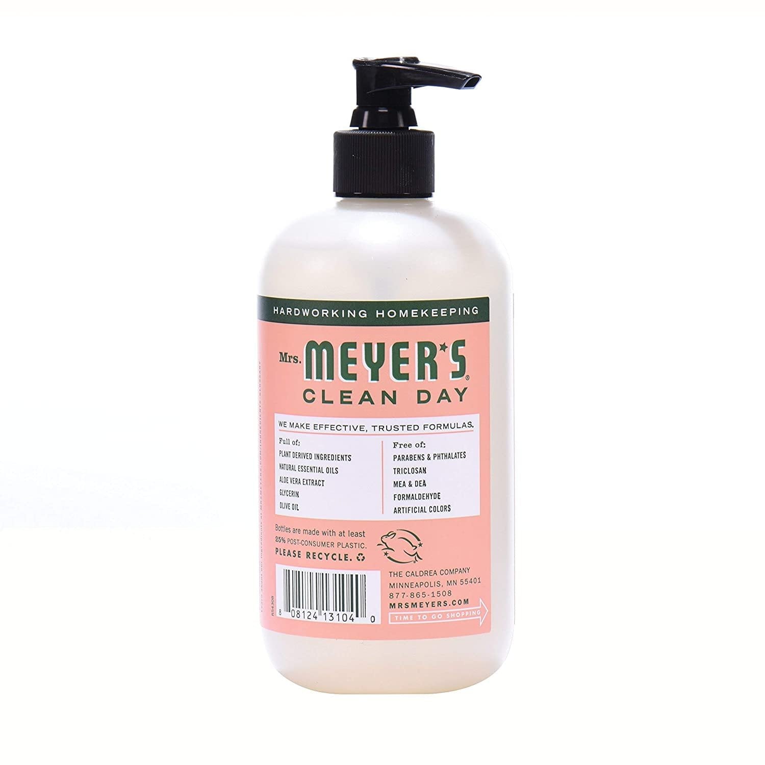 Mrs. Meyer's Clean Day Hand Soap Liquid, Geranium, 12.5 fl oz (5 pack)