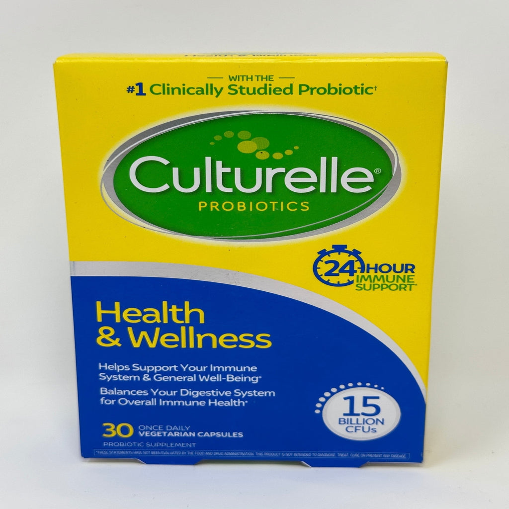 Culturelle Health &amp; Wellness Probiotics 24Hr Immune Support, 30ct, 2-Pack