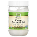 NOW Foods, Real Food, Organic Virgin Coconut Oil, 12 fl oz (355 ml) Pack of 2