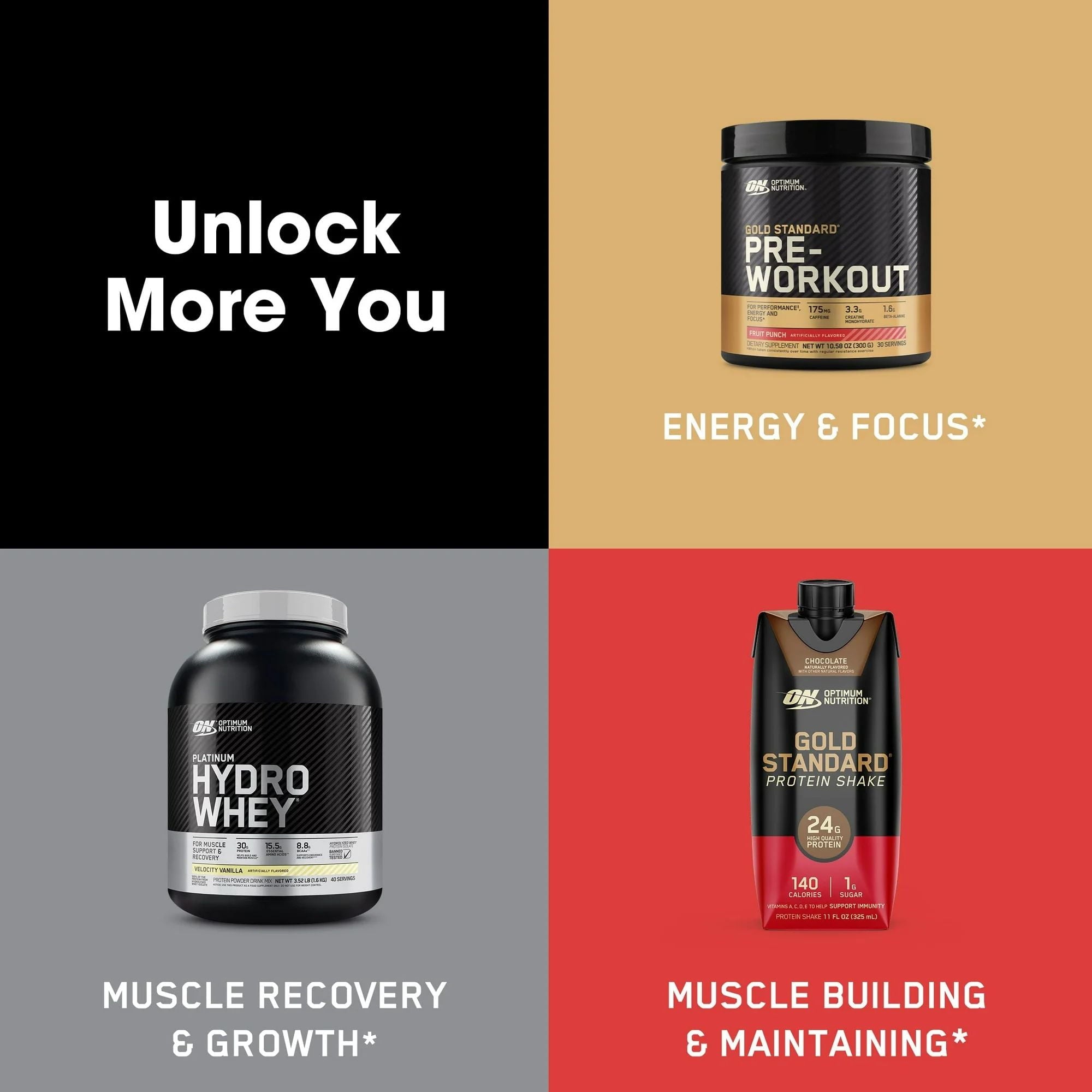 Optimum Nutrition Serious Mass Protein Powder, Strawberry, 50g Protein, 6 Lb