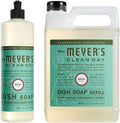 Mrs. Meyer's Dish Soap Variety, 1 Dish Soap, 1 Dish Soap Refill, Basil, 1 CT