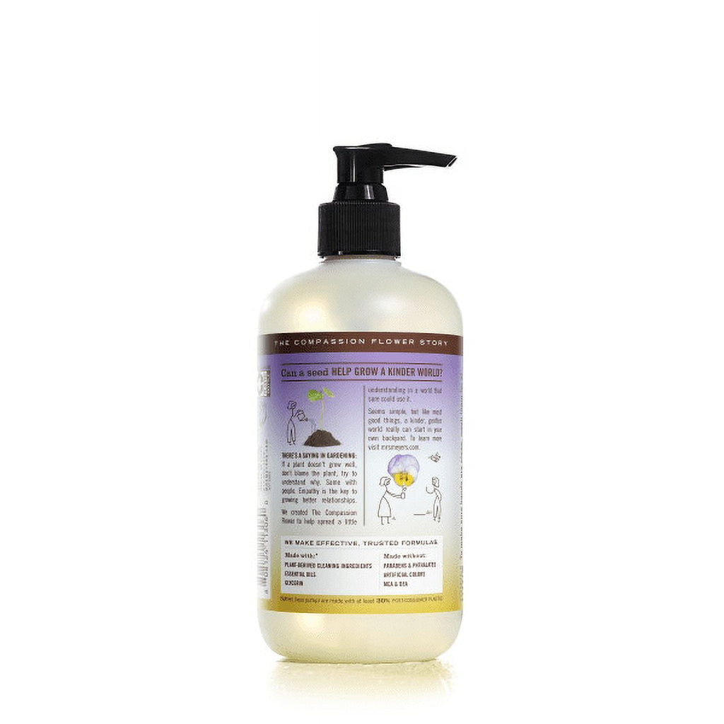 Mrs. Meyer’s Clean Day Liquid Hand Soap, Compassion Flower, 12.5 OZ (Pack of 6)
