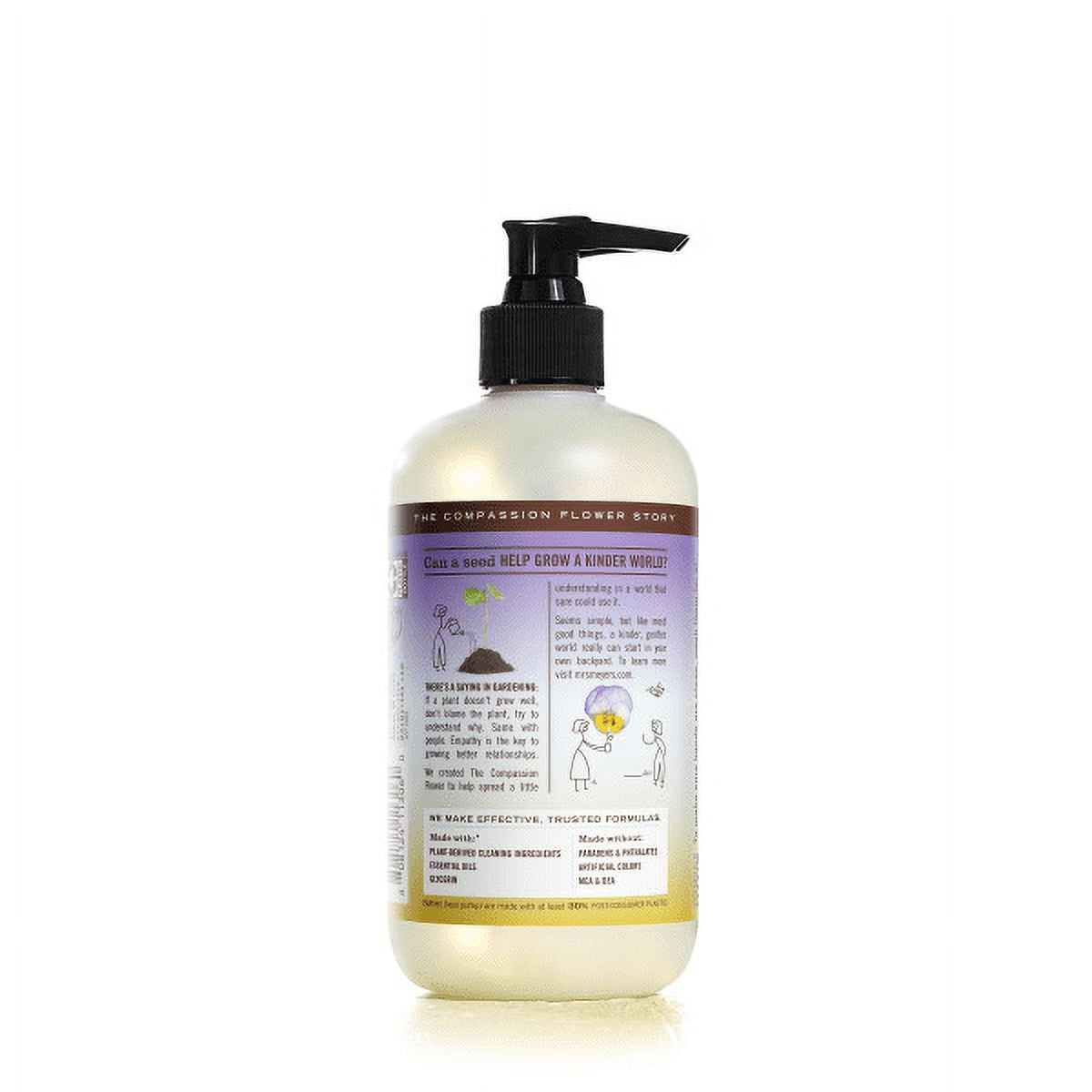 Mrs. Meyer’s Clean Day Liquid Hand Soap, Compassion Flower, 12.5 OZ (Pack of 6)