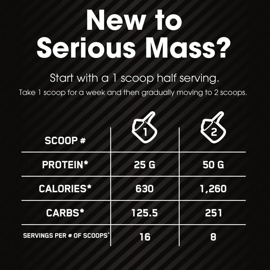 Optimum Nutrition Serious Mass, Protein Powder Supplement, Chocolate Peanut Butter, 6 lb (2.72 kg)
