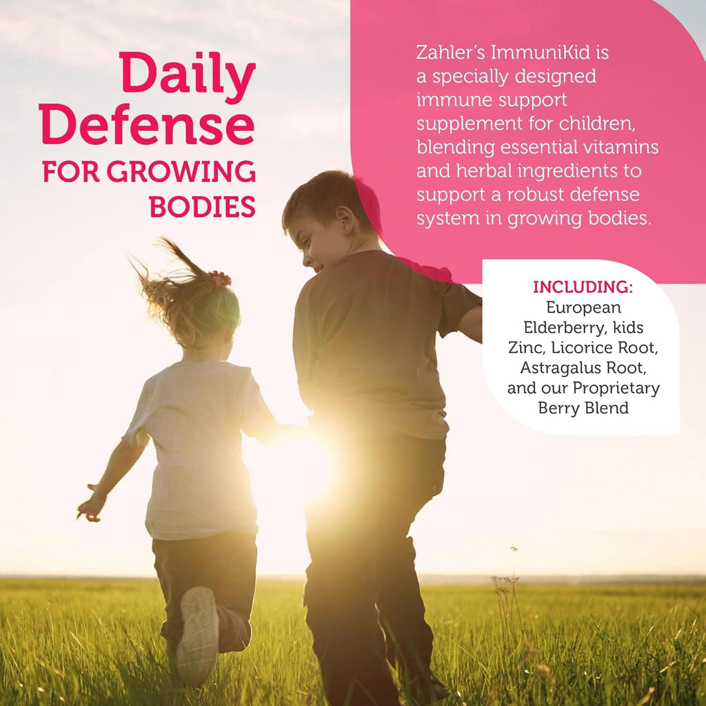 Zahler ImmuniKid, Immune Support Supplement, 60 Chewable Tablets