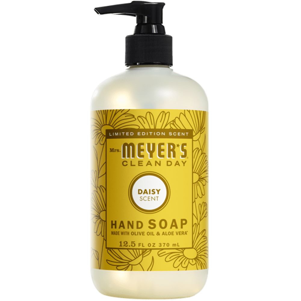 Mrs. Meyer's Liquid Hand Soap, Daisy, 12.5 oz (Pack 3)