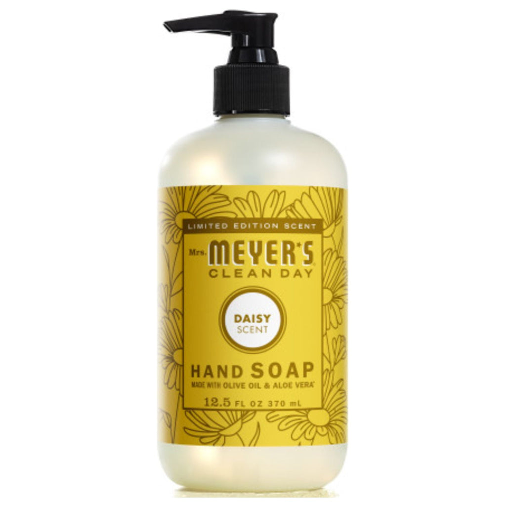 Mrs. Meyer's Liquid Hand Soap, Daisy, 12.5 oz (Pack 3)