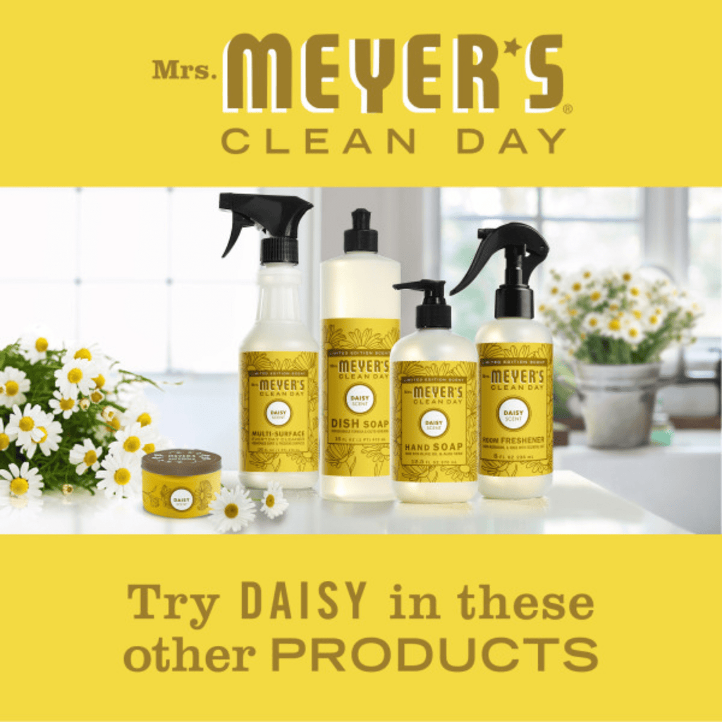 Mrs. Meyer's Liquid Hand Soap, Daisy, 12.5 oz (Pack 3)
