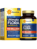 Ultimate Flora Probiotic | 30 Vegan Capsules | 150 Billion CFU |  by Renew Life