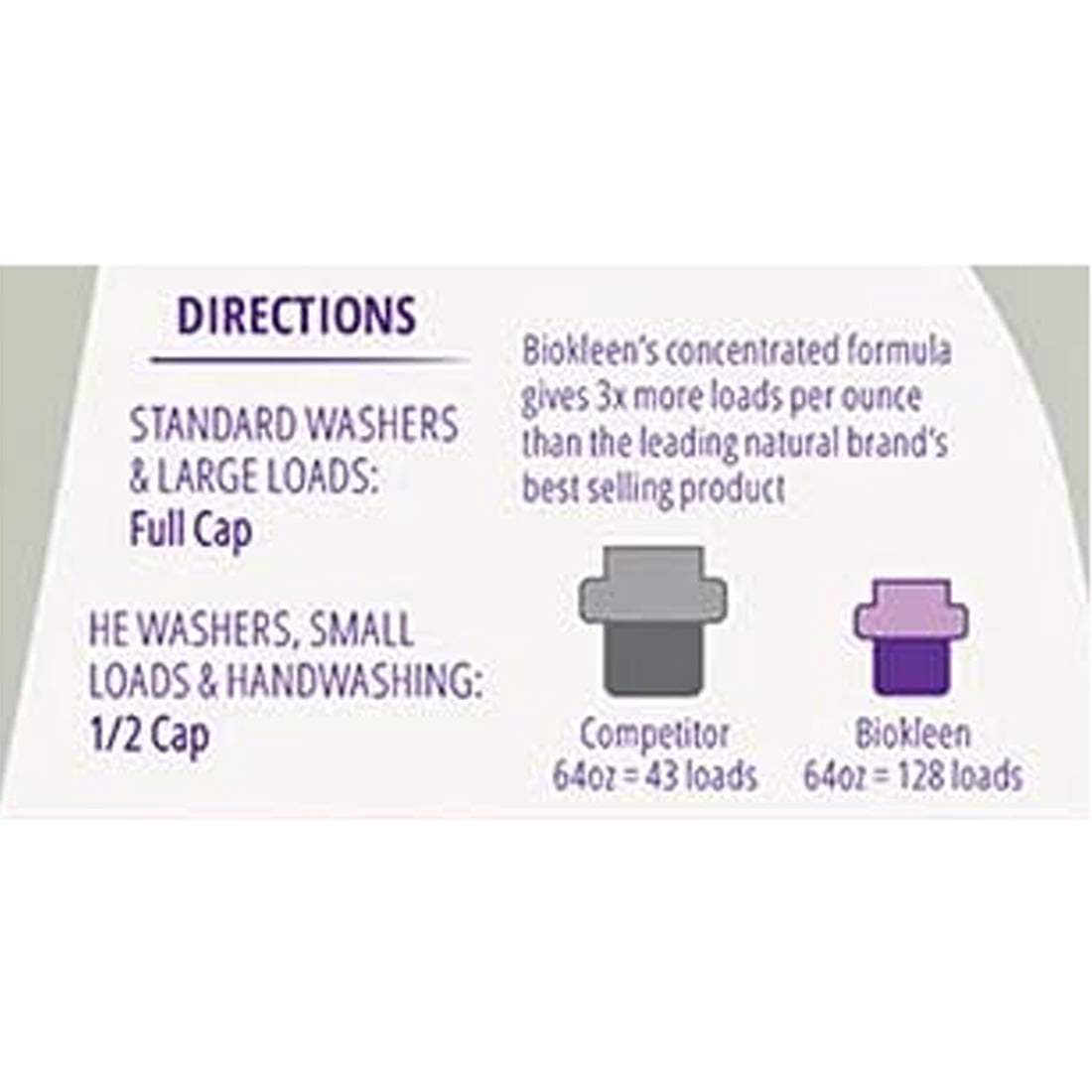Laundry Liquid, Lavender Lily Essence, 64 fl oz (1.89 L), Biokleen