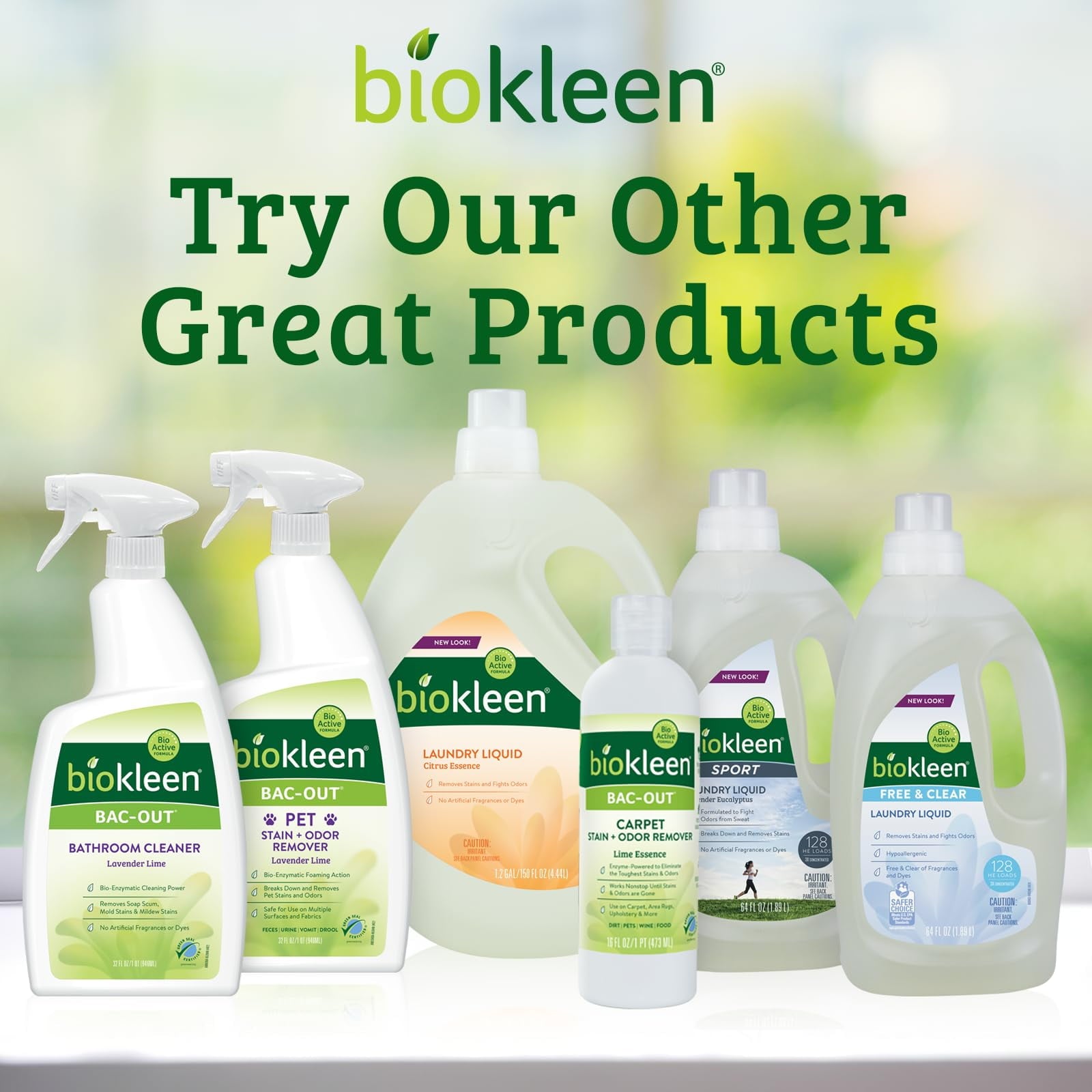 Laundry Liquid, Lavender Lily Essence, 64 fl oz (1.89 L), Biokleen