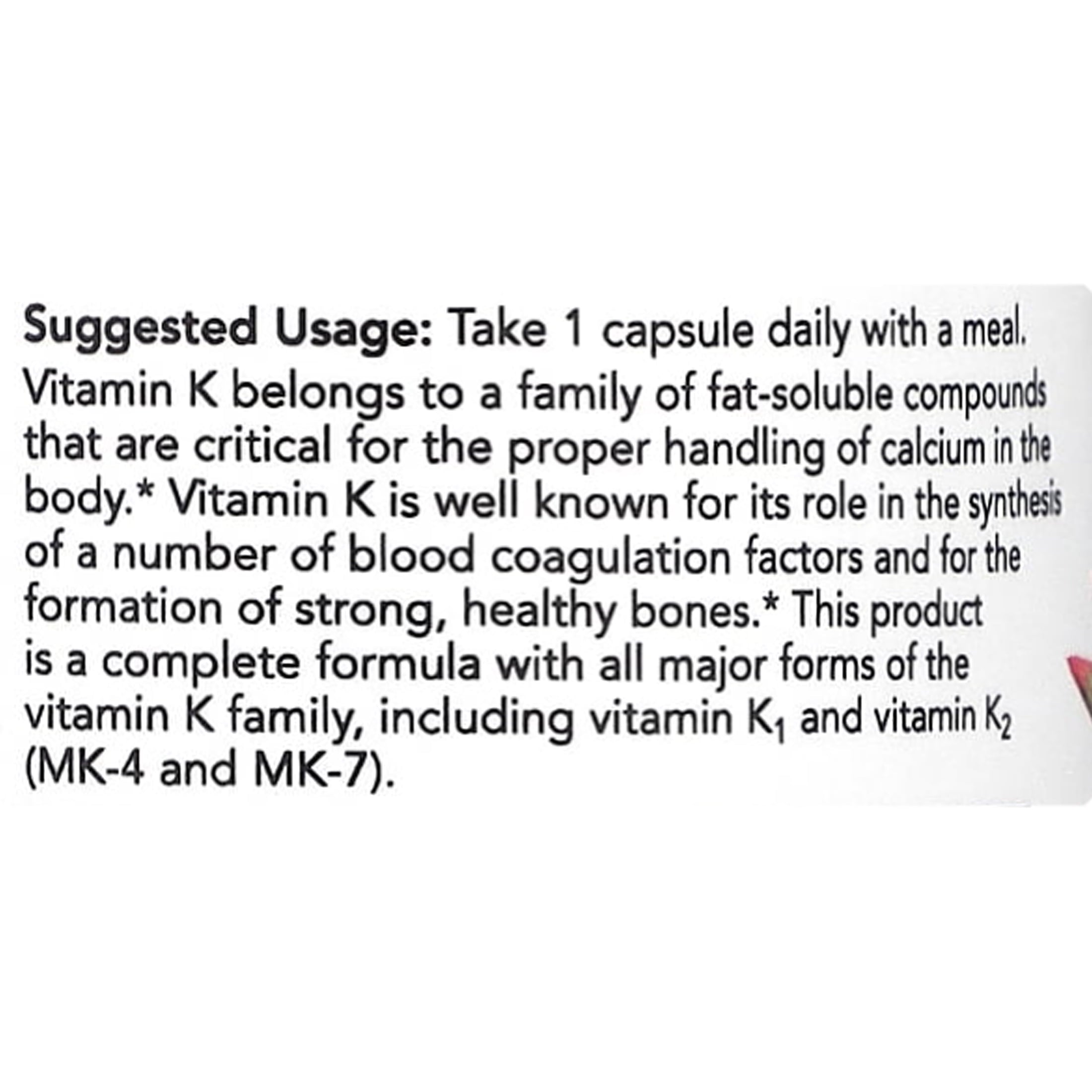 MK-7 Plus with K1 &amp; MK-4 - 90 Veg Capsules