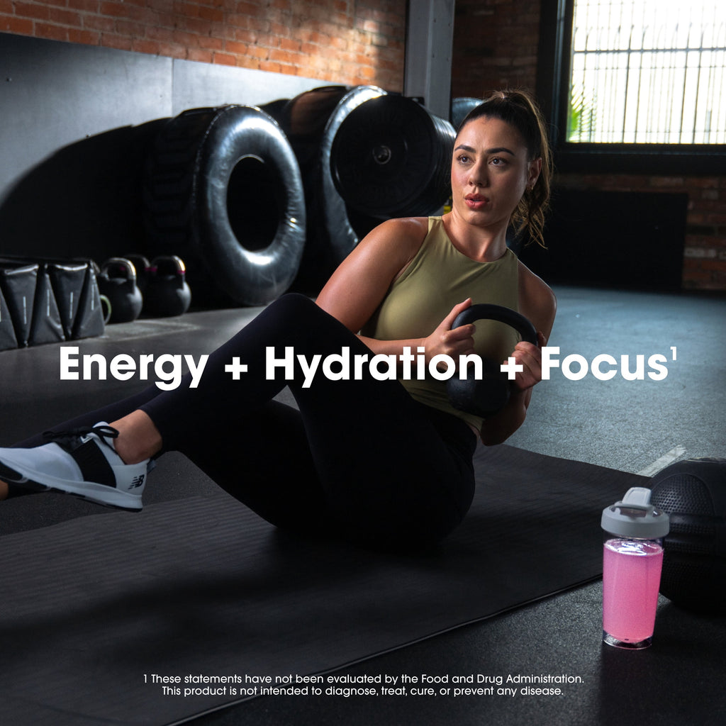 Optimum Nutrition Essential Amino Energy Hydration Plus Focus Powder, Watermelon Splash, 30 Servings