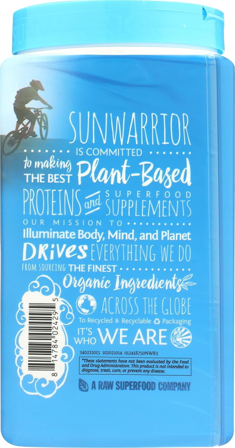 Sunwarrior Warrior Blend Chocolate Vegan Protein Powder 15 Servings