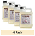 (4 pack) Mrs. Meyer's Clean Day Liquid Hand Soap Refill, Lavender Scent, 33 Ounce Bottle