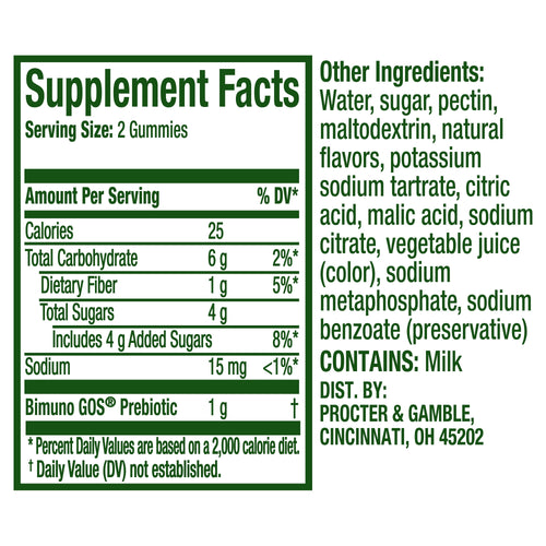 Align Advanced Prebiotic Supplement, Fast-Acting Biotic, 46 count gummies, Works in as little as 7 days