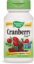 Nature's Way Cranberry Fruit Capsule, 100 Count