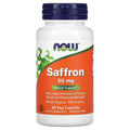 NOW Foods Saffron, 50 mg, 60 Veg Capsules