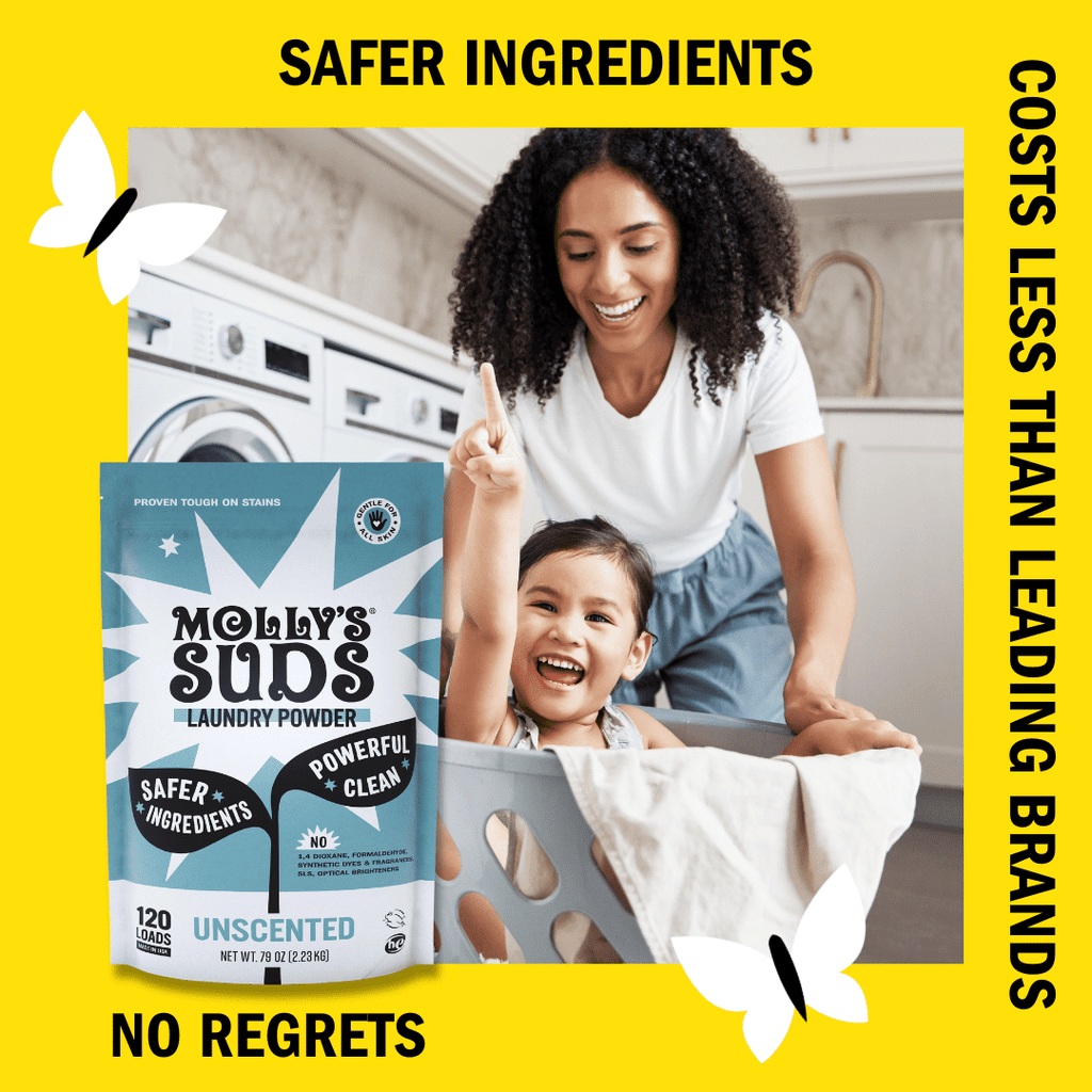 Molly's Suds Laundry Powder 120 Loads -  Unscented