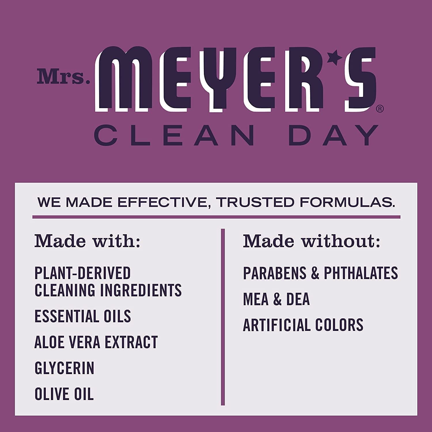 Mrs. Meyer's Liquid Hand Soap Refill Variety Pack, 1 Oat Blossom, 1 Plumberry , 2 CT