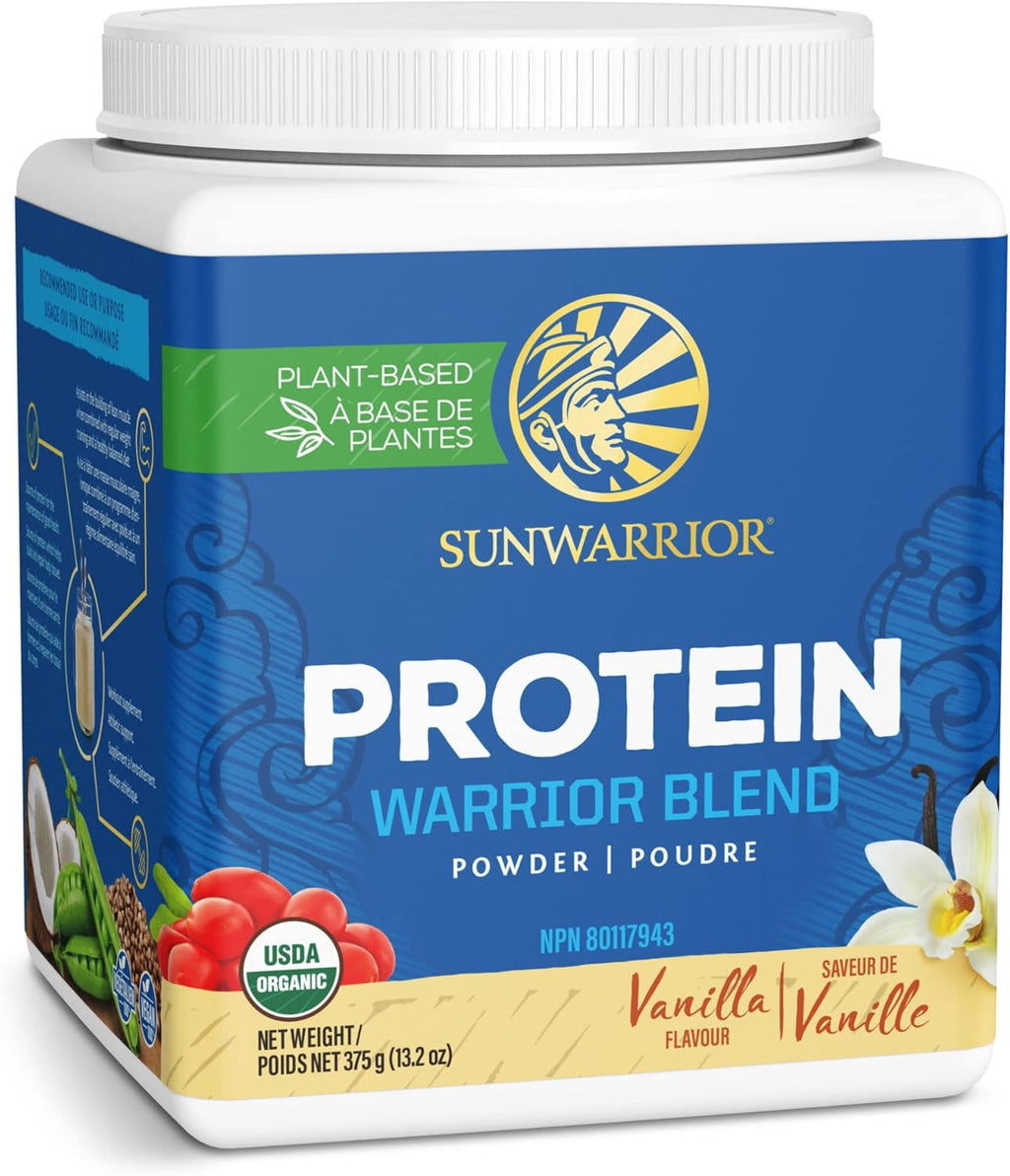 Sunwarrior Warrior Blend Mocha Vegan Protein Powder 15 Servings