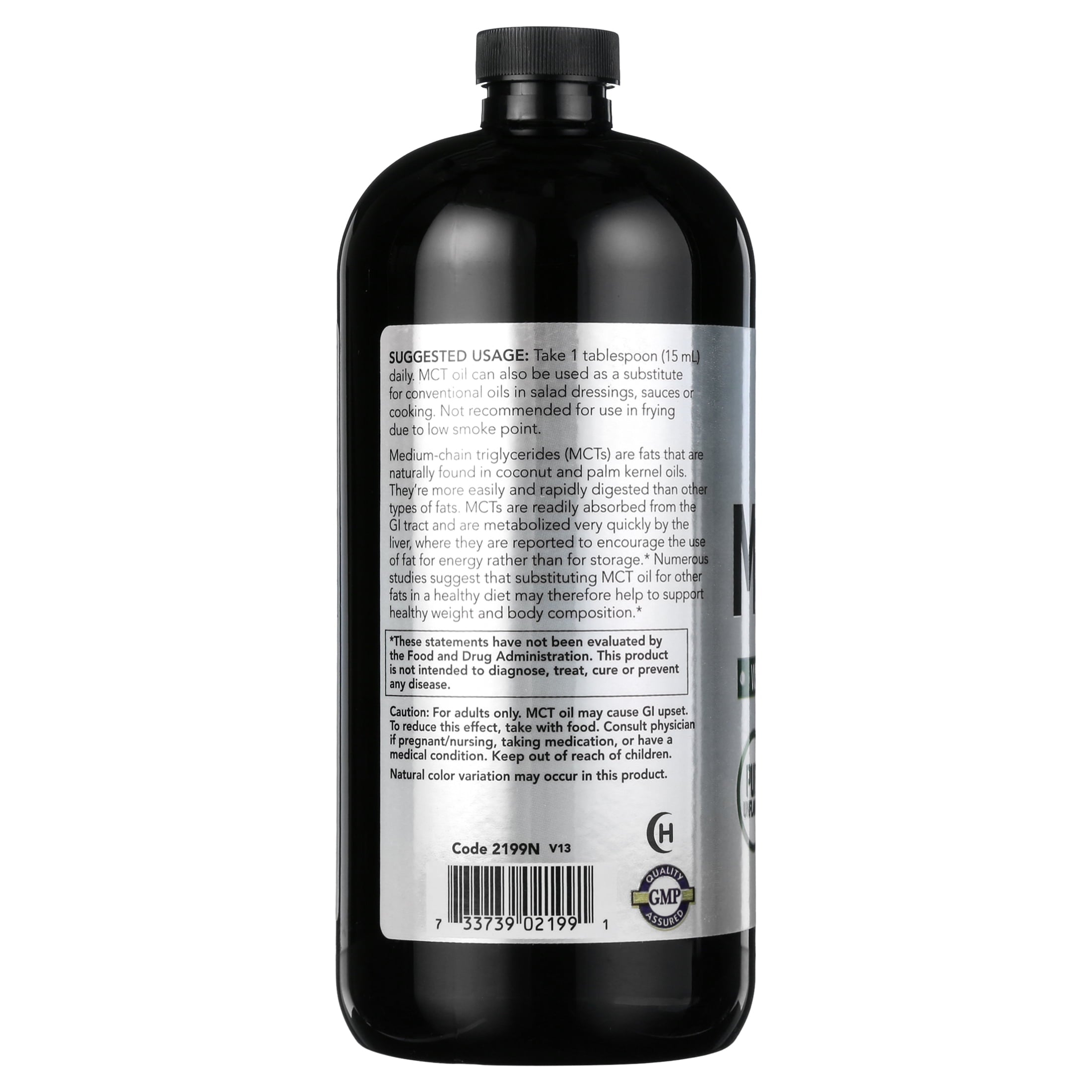 MCT Oil 100% Pure by Now Foods - 32 Ounces