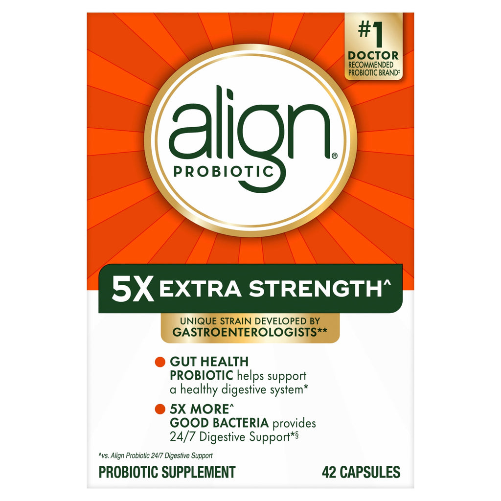 Align Probiotic Extra Strength, Probiotics for Women and Men, 42 Capsules