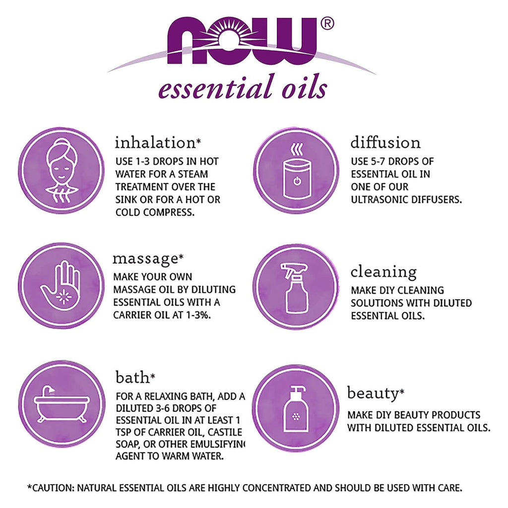 NOW FOODS Holiday Cheer Gift Case With Diffuser &amp; Oils