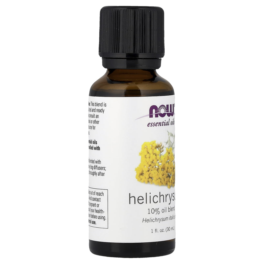 NOW Foods Helichrysum Oil 10 Percent Oil Blend, 1 Fluid Ounce
