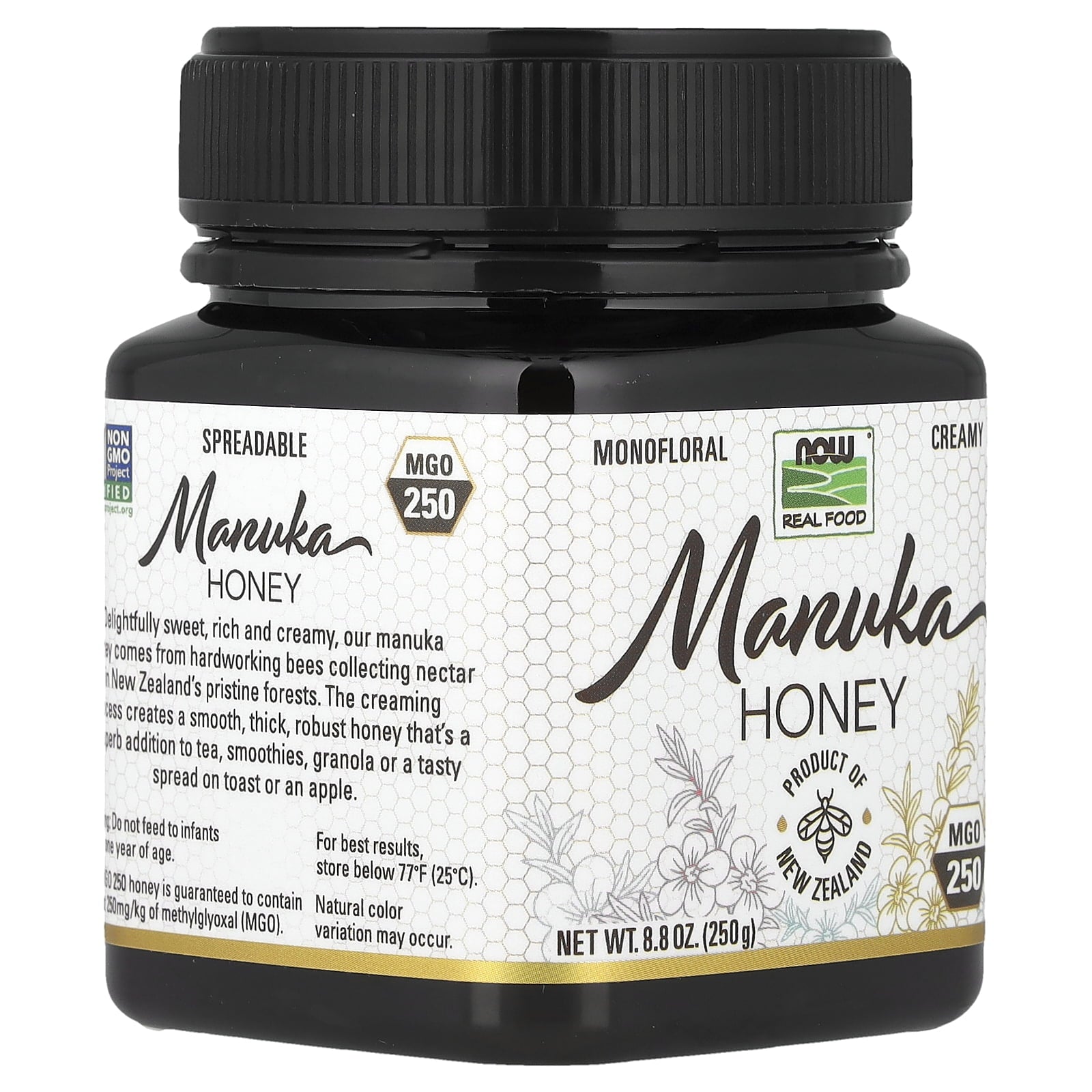 Now Foods Manuka Honey 8.8 oz Jar