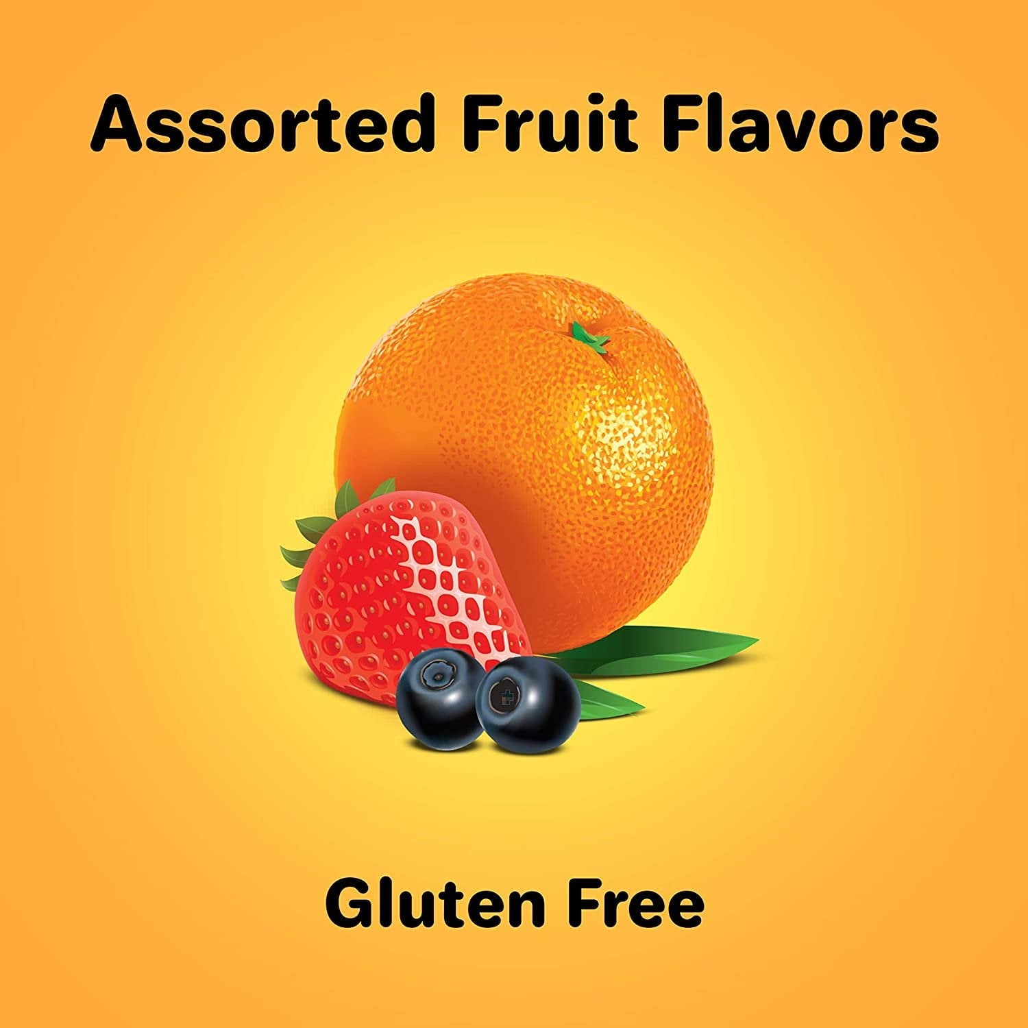 Airborne Original Immune Support Supplement Gummies Assorted Fruit Flavors