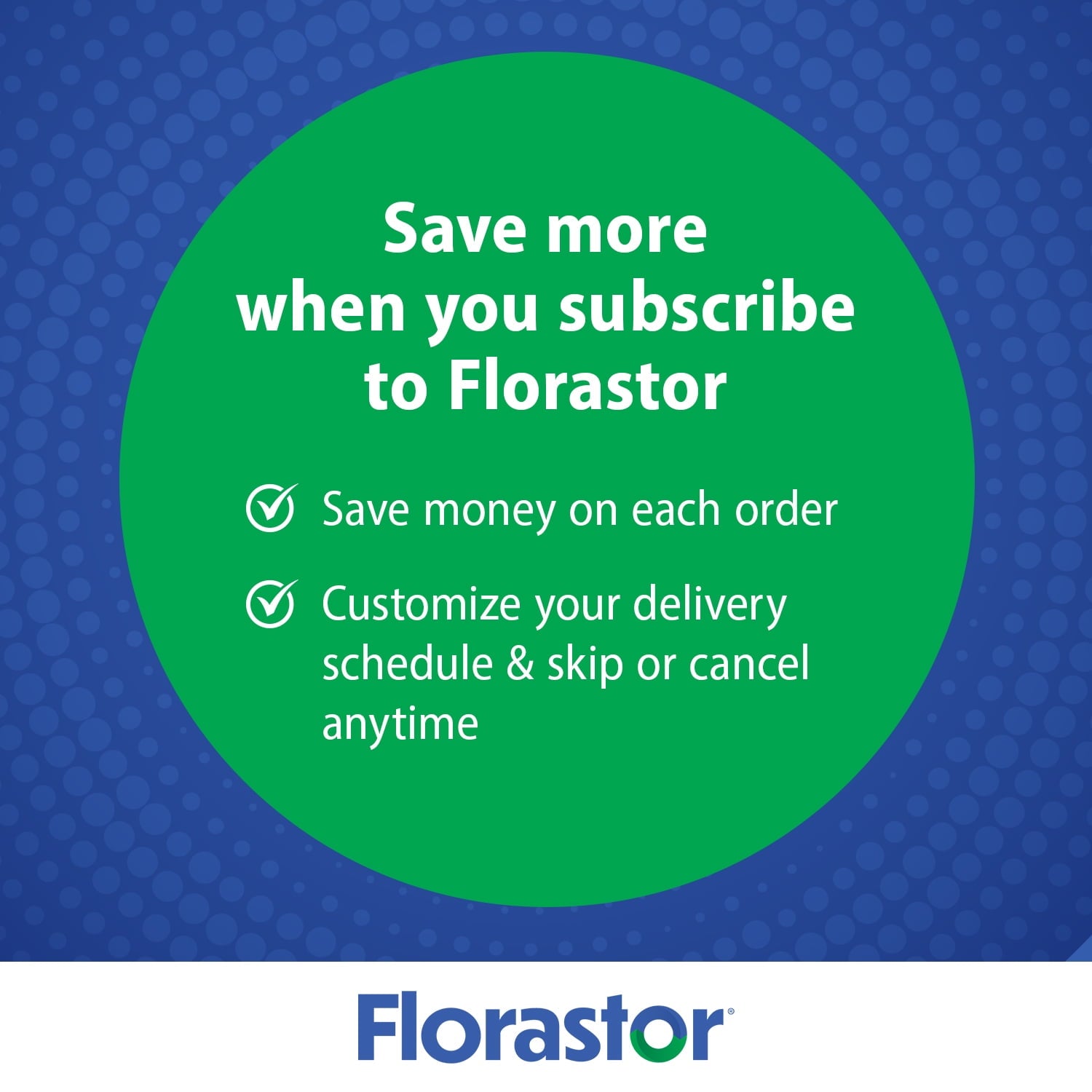 Florastor Unisex Advanced Gas &amp; Bloat Daily Probiotic &amp; Digestive Supplement Capsules, 30 Count